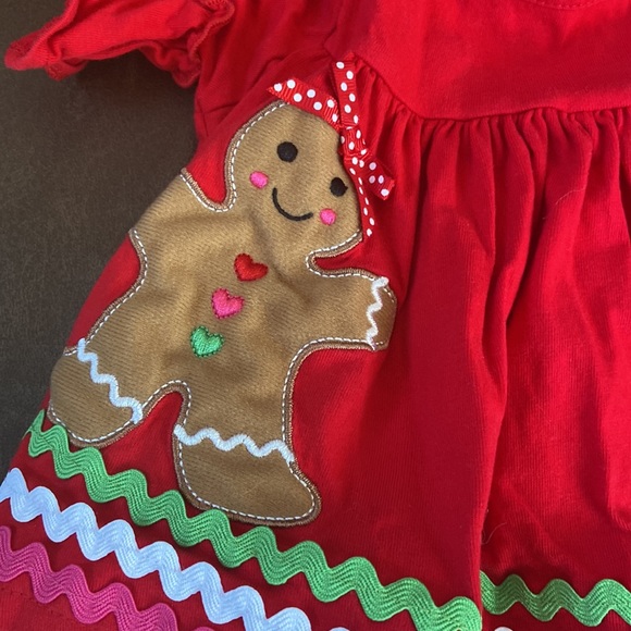 Gingerbread Christmas outfit; Goodlad size 6M - Picture 2 of 4